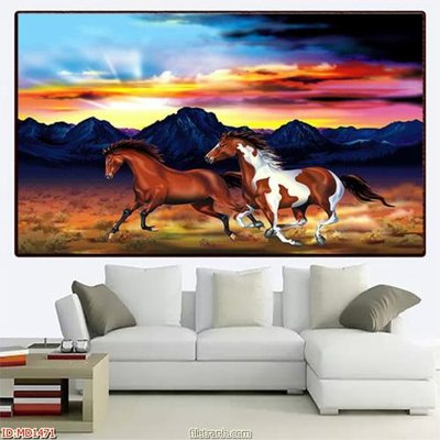 File tranh gốc in trần nhà File mã đáo thành công MD1471 3D