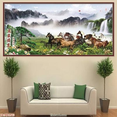 File tranh gốc PSD File mã đáo thành công MD1563 còn nguyên layer