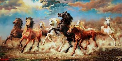 File gốc File mã đáo thành công MD1690 (in lụa) tranh mã đáo