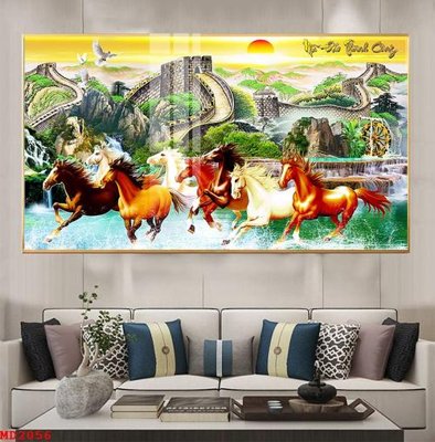 File in mica File mã đáo thành công MD2056 (bản gốc) làm vách ngăn