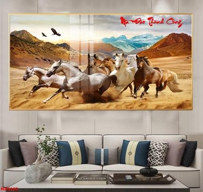 File tranh File mã đáo thành công MD3102 (ảnh gốc) in trần 3D