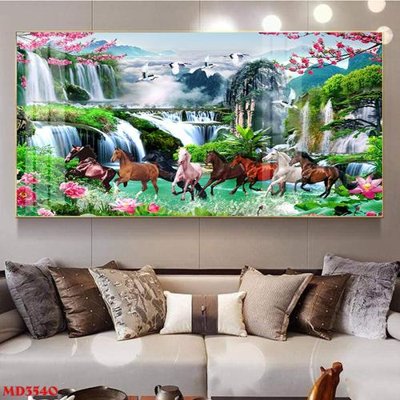 File tranh in trần 3D File mã đáo thành công MD3540 (ảnh gốc)