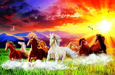 File tranh File mã đáo thành công MD6090 (gốc) chủ đề trừu tượng