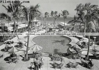 File tranh gốc Miami Beach_ 1941 chủ đề hiện đại