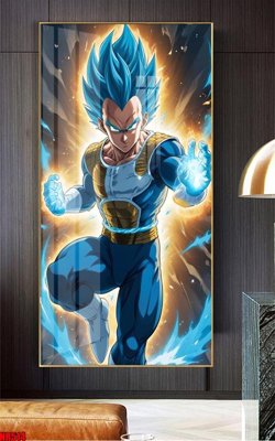 File in mica File tranh hoạt hình Anime 7 viên ngọc rồng Dragon Ball NR514 (bản gốc) sắc sảo