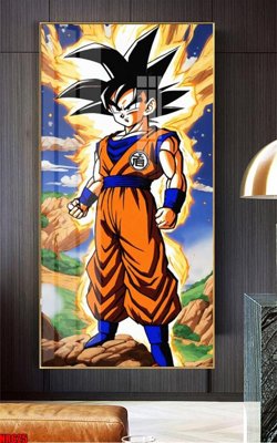 File tranh gốc PSD File tranh hoạt hình Anime 7 viên ngọc rồng Dragon Ball NR625 còn nguyên layer