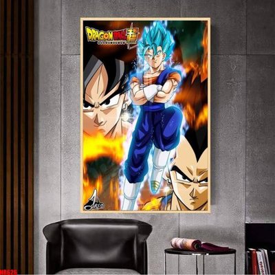 File gốc File tranh hoạt hình Anime 7 viên ngọc rồng Dragon Ball NR626 (in lụa) chi tiết cao
