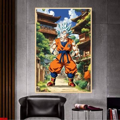 File ảnh File tranh hoạt hình Anime 7 viên ngọc rồng Dragon Ball NR644 (gốc) in standee