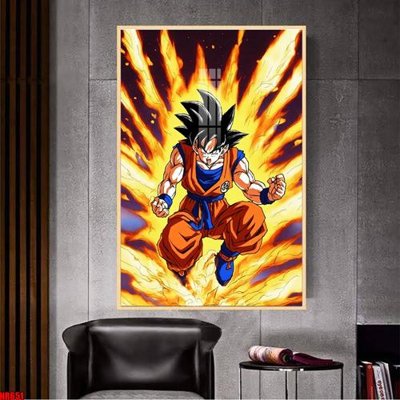 File gốc File tranh hoạt hình Anime 7 viên ngọc rồng Dragon Ball NR651 (trang trí) cho phòng khách