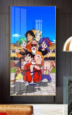 Tải file File tranh hoạt hình Anime 7 viên ngọc rồng Dragon Ball NR704 (gốc) làm tranh trang trí
