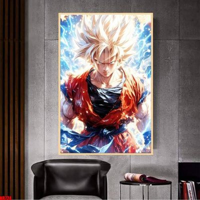 Tải file File tranh hoạt hình Anime 7 viên ngọc rồng Dragon Ball NR724 (ảnh gốc) in tráng gương