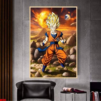 File ảnh File tranh hoạt hình Anime 7 viên ngọc rồng Dragon Ball NR749 (gốc) cho trang trí nội thất