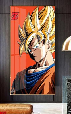 File tranh File tranh hoạt hình Anime 7 viên ngọc rồng Dragon Ball NR777 (ảnh gốc) in trần xuyên sáng