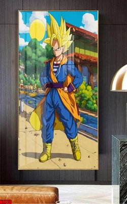 File tranh File tranh hoạt hình Anime 7 viên ngọc rồng Dragon Ball NR778 (gốc) phong cách tối giản