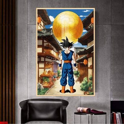 Tải file File tranh hoạt hình Anime 7 viên ngọc rồng Dragon Ball NR820 (gốc) làm tranh treo tường