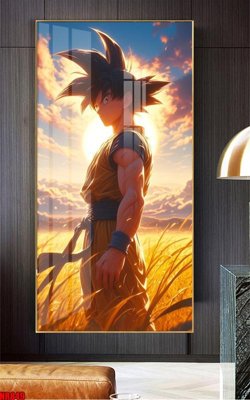 File ảnh File tranh hoạt hình Anime 7 viên ngọc rồng Dragon Ball NR849 (gốc) trang trí khách sạn