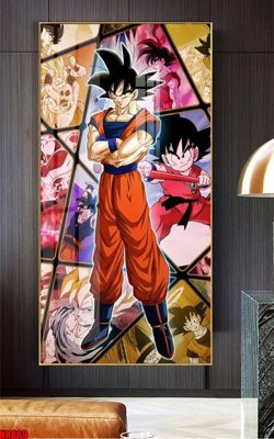 Chi tiết file gốc File tranh hoạt hình Anime 7 viên ngọc rồng Dragon Ball NR869 (cho in tráng gương)