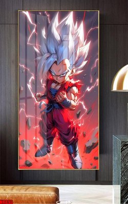 Download file gốc File tranh hoạt hình Anime 7 viên ngọc rồng Dragon Ball NR893 (in lụa) tranh 3D