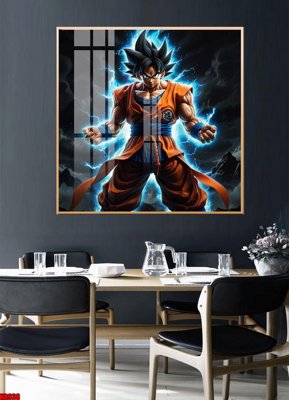 File in trần File tranh hoạt hình Anime 7 viên ngọc rồng Dragon Ball NR938 (file gốc) hoa văn 3D