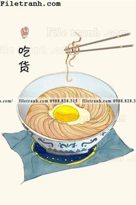 File gốc Nha hang am thuc Trung Quoc Zhang Xin 130 (in tráng gương) hiện đại