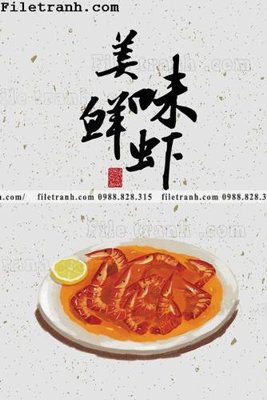 Tải file Nha hang am thuc Trung Quoc Zhang Xin 158 (gốc) làm tranh trang trí