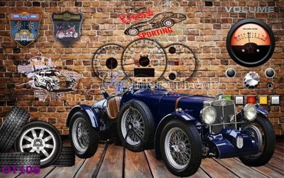 File gốc File tranh ô tô 3d OT106 (phong cách) châu Âu