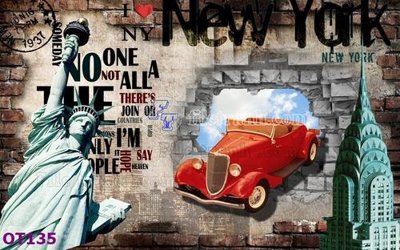 File gốc in ấn File tranh ô tô 3d OT135 (sẵn sàng tải về)