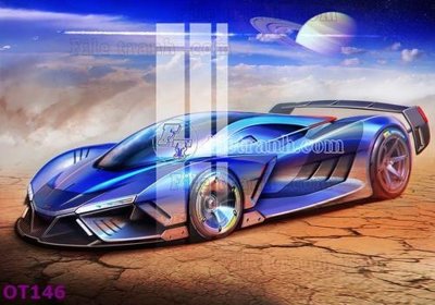 File gốc File tranh ô tô 3d OT146 (PSD/TIFF) độ phân giải cao