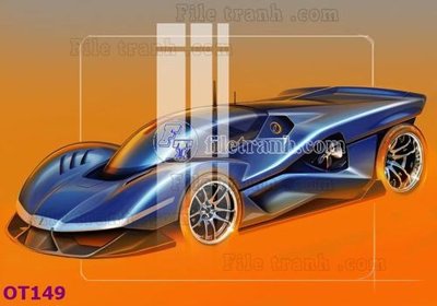 File gốc File tranh ô tô 3d OT149 (dành cho quảng cáo)