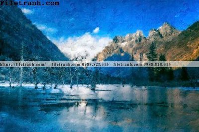 File PSD Oil-Painting053 (chất lượng in ấn)