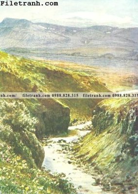 File in mica Oil-Painting105 (bản gốc) sắc sảo