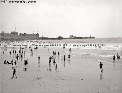 File gốc On the Beach_ 1906 (phong cách) tối giản