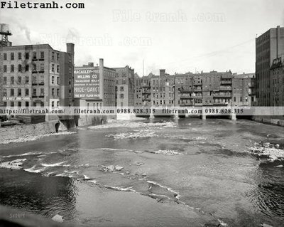 File tranh gốc Over the River_ 1904 chủ đề hiện đại