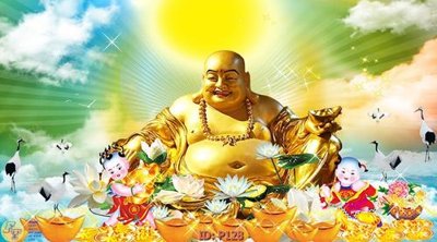 File tranh File phật giáo P128 (ảnh gốc) cho in ấn kỹ thuật số