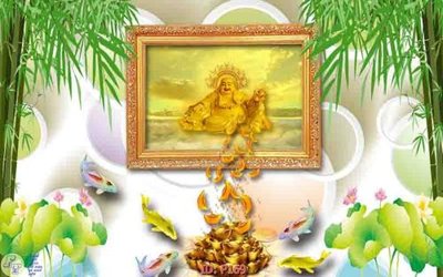 File in lụa File phật giáo P169 (chất lượng cao) File phật giáo P169