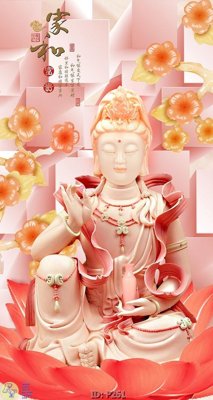 Download file gốc File phật giáo P261 (in lụa) cao cấp