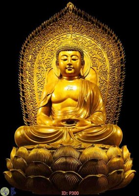 File tranh File phật giáo P300 (ảnh gốc) in trần nhà