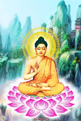 Ảnh gốc file in lụa File phật giáo P514 chi tiết