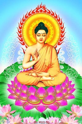 File tranh PSD File phật giáo P515 chất lượng cao