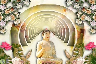 File tranh File phật giáo P529 (bản gốc) treo tường