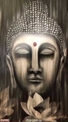 File gốc File phật giáo thần tài P551 (in tráng gương) ốp tường