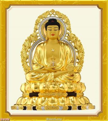 File gốc File phật giáo thần tài P569 (in mica) làm quà tặng