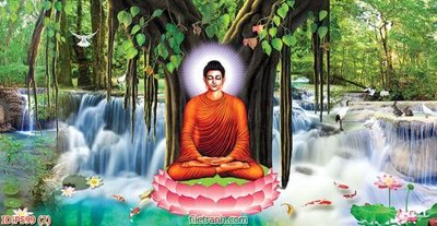 File ảnh File phật giáo thần tài P599 (gốc) dùng in Pano