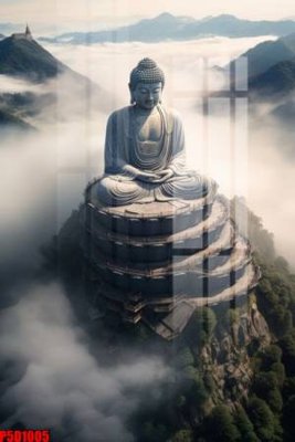 Download file gốc File tranh phật giáo 5D P5D1005 (in lụa) cao cấp