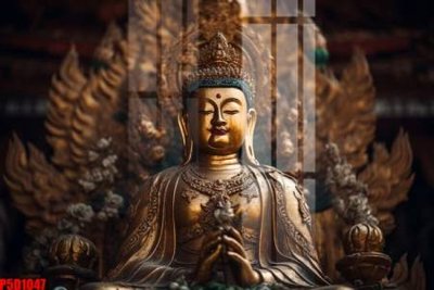 File gốc in ấn File tranh phật giáo 5D P5D1047 độ phân giải cao