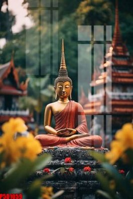 File in ấn chuyên nghiệp File tranh phật giáo 5D P5D1059 (file gốc)