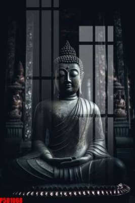 File tranh gốc in trần nhà File tranh phật giáo 5D P5D1068 3D