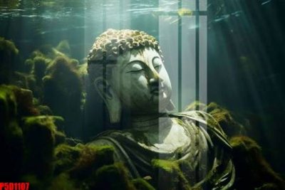 File tranh File tranh phật giáo 5D P5D1107 (gốc) chủ đề thành phố