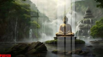 File gốc File tranh phật giáo 5D P5D1120 (in mica) trang trí