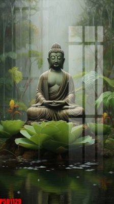 File in trần File tranh phật giáo 5D P5D1129 (bản gốc) đại dương